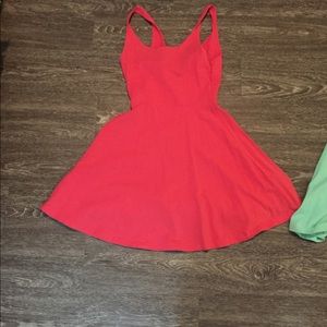 Pink Express Skater dress